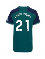 Arsenal Fabio Vieira #21 Alternativní Dres pro Dámské 2023-24 Krátký Rukáv